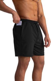 img 3 attached to AITLGINVEN Running Shorts Workout Training Men's Clothing