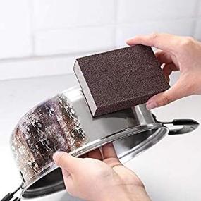 img 1 attached to 🧽 Advanced Pot and Pan Sponge: Ultimate Kitchen Cleaning Tool