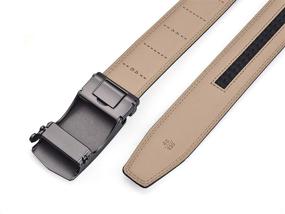 img 1 attached to Genuine Leather Dress Ratchet Slide Men's Accessories in Belts