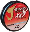 daiwa j braid braided tested 014 diameter logo