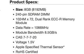 img 1 attached to Обновление памяти OWC 16 0GB PC8500