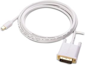 img 3 attached to 6ft White Cable Matters Mini DisplayPort to DVI Cable - Thunderbolt 2 Compatible