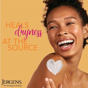 img 2 attached to 🔆 Jergens Ultra Healing Dry Skin Moisturizer, Body & Hand Lotion for Quick Absorption into Extra Dry Skin, 32 oz, with HYDRALUCENCE Blend, Vitamins C, E, and B5
