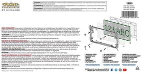 img 2 attached to Выделитесь среди других с нашей уникальной импортированной хромированной рамкой для автомобильных и грузовых номеров с пальмовым деревом из Гавайев.