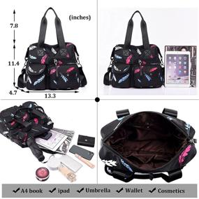 img 1 attached to 👜 Stylish and Functional Utility Nursing Women's Handbags & Wallets with Versatile Fashionable Pockets