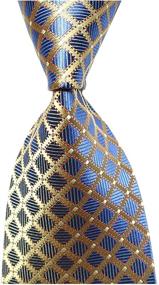 img 1 attached to 👔 Wehug Woven Necktie in Jacquard Pattern - LG0002: Elevate Your Style with this Exquisite Accessory!