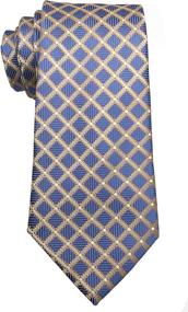 img 2 attached to 👔 Wehug Woven Necktie in Jacquard Pattern - LG0002: Elevate Your Style with this Exquisite Accessory!