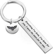 inspired keychain jewelry inspirational everything logo