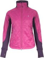 stay stylish and comfortable with horze women's zoe lightweight padded jacket логотип