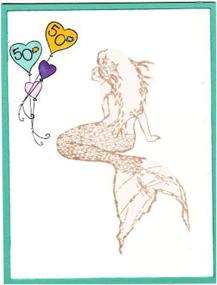 img 2 attached to 🧜 MaGuo Sandbeach Mermaid Scrapbooking Decoration Set: Enhance Your Scrapbooking & Stamping Projects!