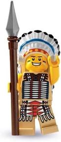 img 3 attached to 🔍 Discover the Exciting LEGO Minifigures 3 TRIBAL CHIEF Collection