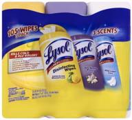 🧼 powerful lysol disinfecting cleaning wipes variety value pack - get 3x35ct! logo