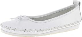 img 4 attached to Andrea Conti Womens Loafers White Men's Shoes