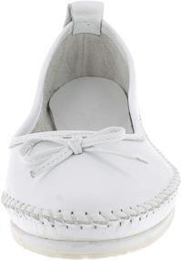 img 3 attached to Andrea Conti Womens Loafers White Men's Shoes