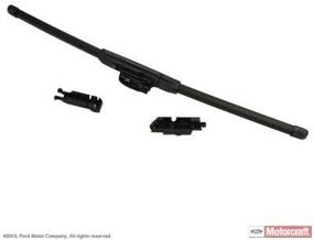 img 1 attached to Enhance Wiper Performance with Motorcraft Prem Flat Blade 19 Inch (WW1901PF)