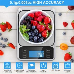 USB Rechargeable Coffee Bean Scale Food Scale for Jewelry Ingredients Coffee