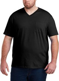 img 2 attached to Amazon Essentials 2 Pack Short Sleeve T-Shirts for Men's Clothing: Perfect Shirts for Versatile Style!