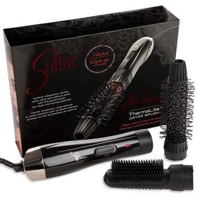 img 1 attached to Sultra Thermalite Dryer Brush: Effortlessly Style and Dry Your Hair