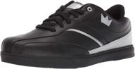 brunswick vapor bowling shoes: white black men's athletic footwear логотип