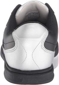 img 2 attached to Brunswick Vapor Bowling Shoes: White Black Men's Athletic Footwear