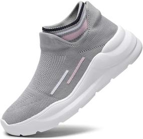 img 4 attached to SANNAX Sneakers Walkingshoes Athletic Breathable Women's Shoes for Athletic