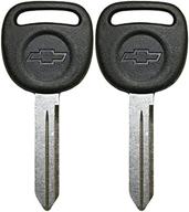 🔑 598007 (2) качественные оригинальные ключевые заготовки для chevrolet, isuzu, oldsmobile, gm логотип