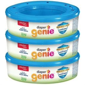 img 4 attached to 👶 Playtex Baby Diaper Genie Refill Bags, Fresh Scent, 270 Count, Bundle of 3