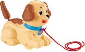 img 4 attached to 🐶 Fisher-Price Lil' Snoopy: Занимательная игрушка на ремне с собачьей тематикой для ползающих детей и малышей