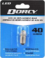 💡 dorcy 40-lumen replacement (4/5/6 volt) light bulb – model 41-1644 logo