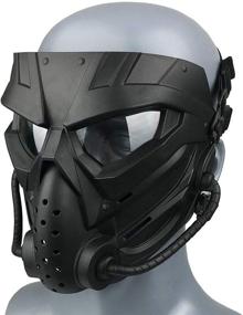 img 2 attached to Airsoft Skull Masks Full Face Sports & Fitness