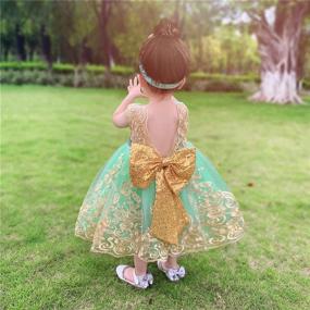 img 1 attached to 👗 Dresses for Girls - Wedding, Birthday, Christmas - Golden02 Girls' Clothing Collection