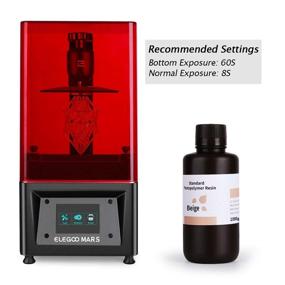 img 3 attached to 🖨️ ELEGOO UV Curing Standard Photopolymer Printing: High Performance for Precise 3D Printing!