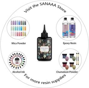 img 3 attached to 🌞 SANAAA UV Resin Clear Hard Type 200g: Premium Transparent UV Solar Curing Resin for DIY Jewelry Making at its Finest!