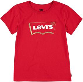 img 1 attached to 👕 Levi's Girls' Batwing T-Shirt: Classic Comfort and Style for Young Fashionistas
