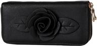 👛 classy and stylish home-x rosette wallet black: the perfect accessory logo