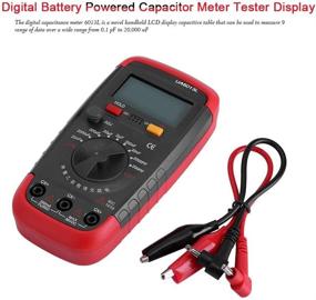 img 1 attached to ⚡ Professional Digital Capacitance Meter Multimeter with LCD Backlight, Safety Jacket, and 0.1pF - 20000uF Measurement Range - Max 1999 Display