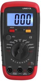 img 4 attached to ⚡ Professional Digital Capacitance Meter Multimeter with LCD Backlight, Safety Jacket, and 0.1pF - 20000uF Measurement Range - Max 1999 Display