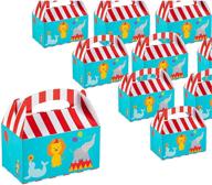 коробки для угощений, 24 шт., карнавальные дни рождения логотип