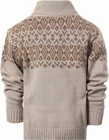 img 3 attached to Gioberti Pullover Knitted Sweater Closure Boys' Clothing ~ Sweaters