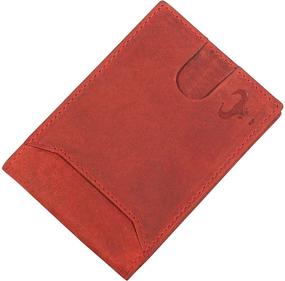 img 4 attached to Genuine Leather Bifold Wallet Men Men's Accessories in Wallets, Card Cases & Money Organizers