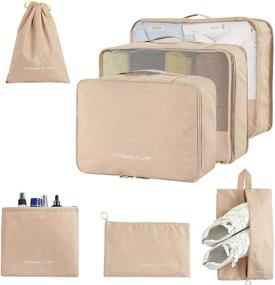 img 4 attached to 👜 Lightweight Suitcase Organizer Accessories by Toitetry