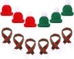 boao christmas sweater snowman decorations logo