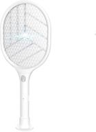 🦟 2 in 1 bug zapper: powerful 3500 volt rechargeable fly swatter for home and outdoor with 3-layer touch mesh! logo