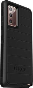 img 2 attached to 📱 OtterBox Defender Screenless Series Rugged Case &amp; Belt Clip Holster for Galaxy Note 20 Ultra 5G - Black (Retail Packaging) with Microbial Defense