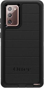 img 3 attached to 📱 OtterBox Defender Screenless Series Rugged Case &amp; Belt Clip Holster for Galaxy Note 20 Ultra 5G - Black (Retail Packaging) with Microbial Defense