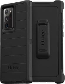 img 4 attached to 📱 OtterBox Defender Screenless Series Rugged Case &amp; Belt Clip Holster for Galaxy Note 20 Ultra 5G - Black (Retail Packaging) with Microbial Defense