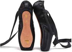 img 4 attached to Nexete Professional Women's Athletic Vanassa Ballet Dancing Shoes