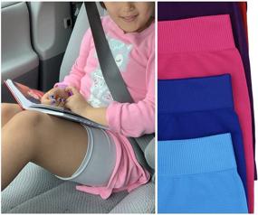 img 2 attached to Set of 6 Seamless Layering Shorts Tights for Girls to Wear Under Skirts by ToBeInStyle