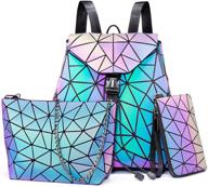 👜 holographic reflective geometric purses: stylish women's handbags & wallets for trendy crossbody fashion logo