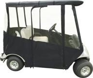 portable & drivable 4-sided premium golf cart cover for yamaha drive and drive 2 logo